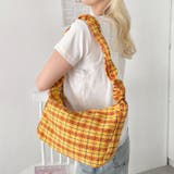 チェックギャザーショルダーバッグ | Outfitter lab | 詳細画像24