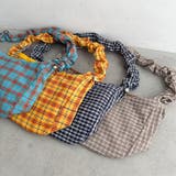 チェックギャザーショルダーバッグ | Outfitter lab | 詳細画像35