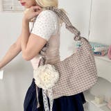 チェックギャザーショルダーバッグ | Outfitter lab | 詳細画像6