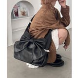 ブラック | ビッグリボンショルダーバッグ | Outfitter lab