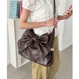 ブラウン | ビッグリボンショルダーバッグ | Outfitter lab
