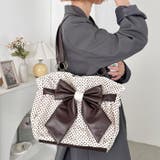 ビッグリボンドットショルダーバッグ | Outfitter lab | 詳細画像11 