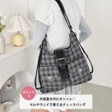 ダブルポケット3WAYチェックショルダーバッグ | Outfitter lab | 詳細画像2