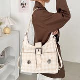 ダブルポケット3WAYチェックショルダーバッグ | Outfitter lab | 詳細画像6