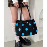 ブラック | レトロドットショルダーバッグ | Outfitter lab