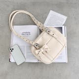 リボンチャームスクエアボストンバッグ | Outfitter lab | 詳細画像10 