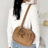 リボンチャームスクエアボストンバッグ | Outfitter lab | 詳細画像19 