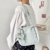 リボンチャームスクエアボストンバッグ | Outfitter lab | 詳細画像23 