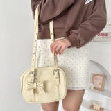 リボンチャームスクエアボストンバッグ | Outfitter lab | 詳細画像32 