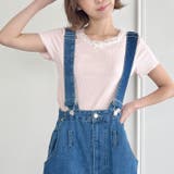 レース付きリボン半袖インナートップス | Outfitter lab | 詳細画像19