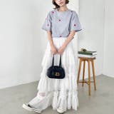 ミニハート刺繍半袖Tシャツ | Outfitter lab | 詳細画像19