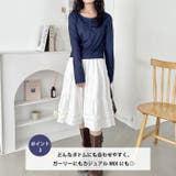 小花柄ヘンリーネックリブトップス | Outfitter lab | 詳細画像4 