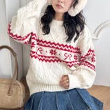 ノルディックリボンジャガードニットプルオーバー | Outfitter lab | 詳細画像10