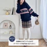 ノルディックリボンジャガードニットプルオーバー | Outfitter lab | 詳細画像4