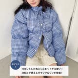 【袖取り外し可能】チェックリボンダウンジャケット/ダウンベスト | Outfitter lab | 詳細画像2 
