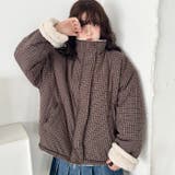 チェックボアリバーシブルブルゾン | Outfitter lab | 詳細画像11