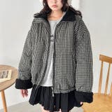 チェックボアリバーシブルブルゾン | Outfitter lab | 詳細画像5
