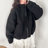 チェックボアリバーシブルブルゾン | Outfitter lab | 詳細画像7