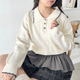 パイピングポロニットプルオーバー | Outfitter lab | 詳細画像7 