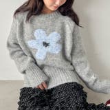 フラワーモチーフルーズニットプルオーバー | Outfitter lab | 詳細画像11 