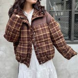 チェック切り替えダウンジャケット | Outfitter lab | 詳細画像11