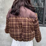 チェック切り替えダウンジャケット | Outfitter lab | 詳細画像12