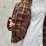 チェック切り替えダウンジャケット | Outfitter lab | 詳細画像13