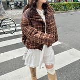 チェック切り替えダウンジャケット | Outfitter lab | 詳細画像14
