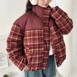 チェック切り替えダウンジャケット | Outfitter lab | 詳細画像21