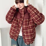 チェック切り替えダウンジャケット | Outfitter lab | 詳細画像23