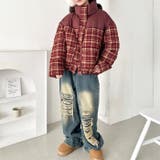 チェック切り替えダウンジャケット | Outfitter lab | 詳細画像24