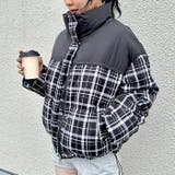 チェック切り替えダウンジャケット | Outfitter lab | 詳細画像5