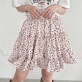 小花柄ティアードミニスカパン | Outfitter lab | 詳細画像5