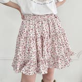 小花柄ティアードミニスカパン | Outfitter lab | 詳細画像6