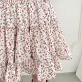 小花柄ティアードミニスカパン | Outfitter lab | 詳細画像8