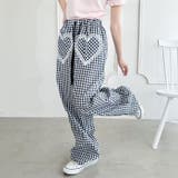 レースハートドッキングギンガムチェックパンツ | Outfitter lab | 詳細画像10