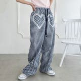 レースハートドッキングギンガムチェックパンツ | Outfitter lab | 詳細画像12