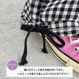 レースハートドッキングギンガムチェックパンツ | Outfitter lab | 詳細画像3
