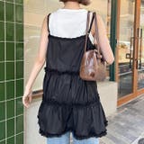 ビスチェ風フリルティアードキャミチュニック | Outfitter lab | 詳細画像12 