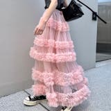 シアーフリルボリュームチュールスカート | Outfitter lab | 詳細画像19