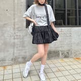 チビレースコットンティアードミニスカパン | Outfitter lab | 詳細画像13 