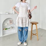 フラワーキャミチュニックワンピース | Outfitter lab | 詳細画像9 