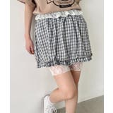 ホワイト | フリルレースバイカーパンツ | Outfitter lab