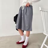 ウエストフリルピンストライプハーフパンツ | Outfitter lab | 詳細画像11 