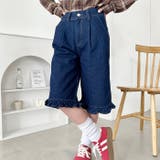 裾フリル7分丈デニムパンツ | Outfitter lab | 詳細画像7 