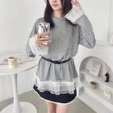 裾レースルーズトップス | Outfitter lab | 詳細画像12 