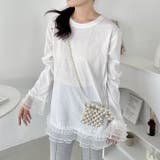 裾レースルーズトップス | Outfitter lab | 詳細画像5 