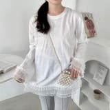 裾レースルーズトップス | Outfitter lab | 詳細画像6 