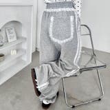 フリルレースラインスウェットパンツ | Outfitter lab | 詳細画像13 