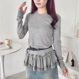 裾フリルトップス | Outfitter lab | 詳細画像21 